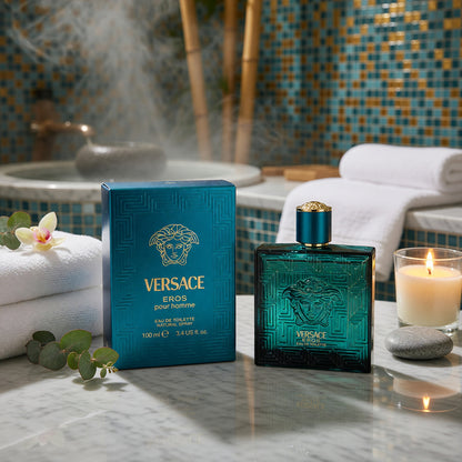 Eros by Versace, 3.4 oz EDT Spray for Men