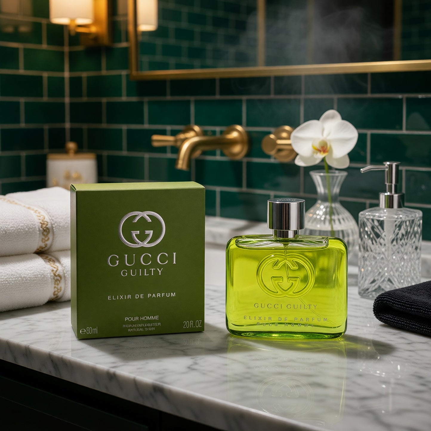 Gucci Guilty Elixir De Parfum Pour Homme by Gucci, 2oz Parfum Spray men