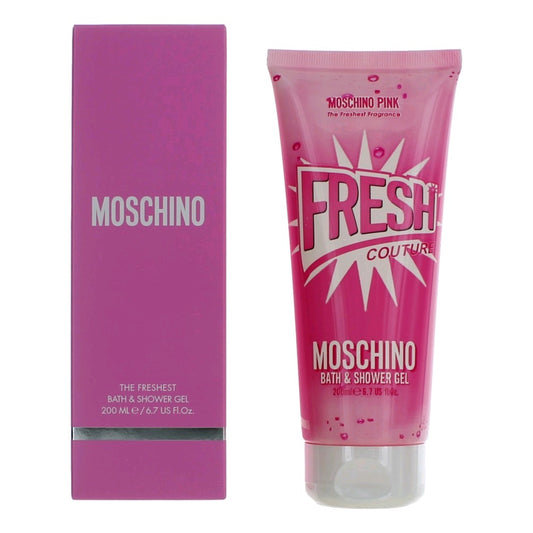 Moschino Pink Fresh Couture by Moschino, 6.7oz Bath and Shower Gel women