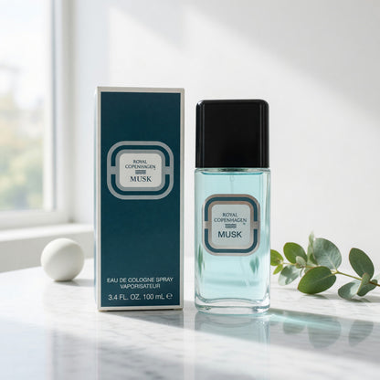 Royal Copenhagen MUSK by Royal Copenhagen, 3.3oz Cologne Spray men