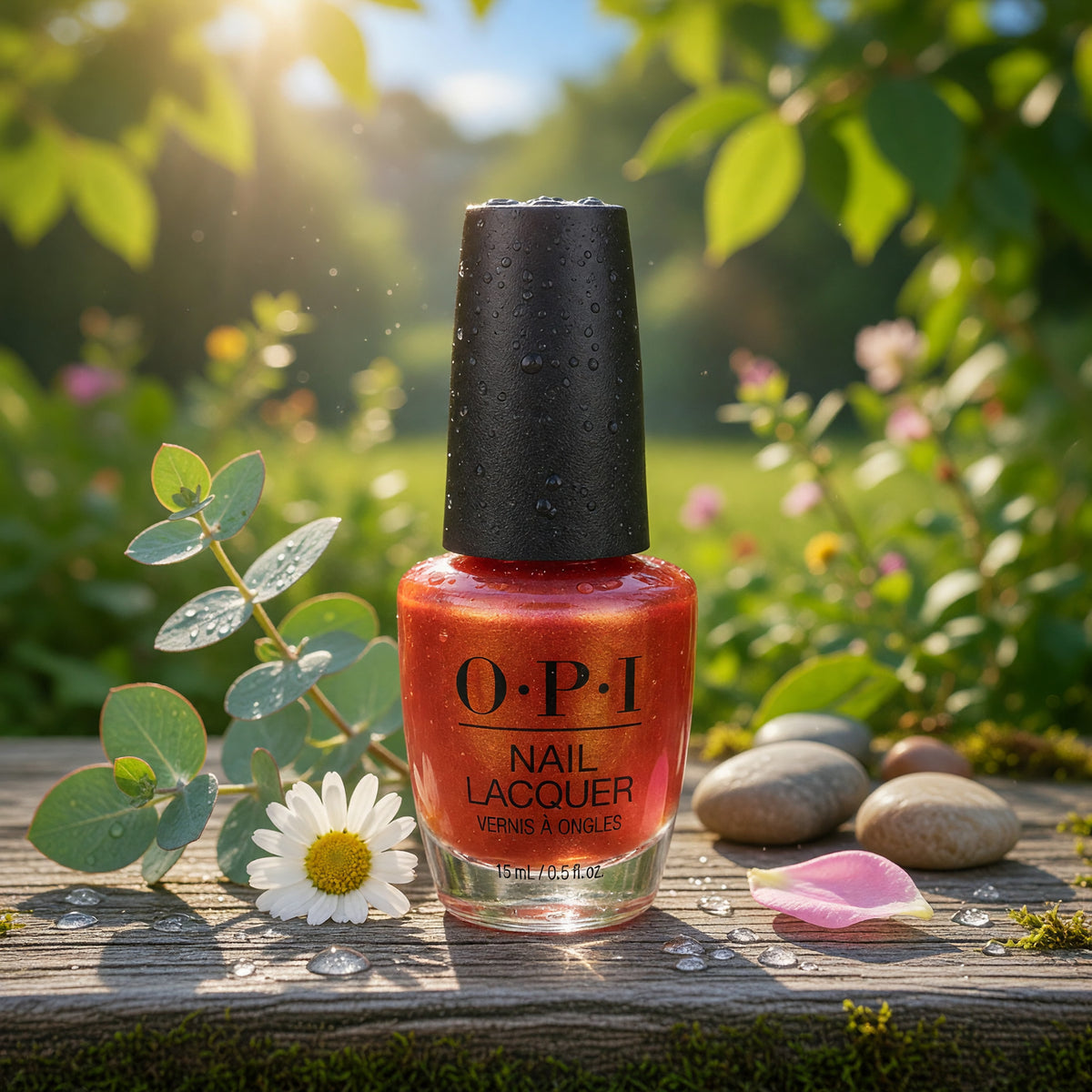 OPI Nail Lacquer by OPI, 0.5 oz Nail Polish - Liquid Fire - Liquid Fire