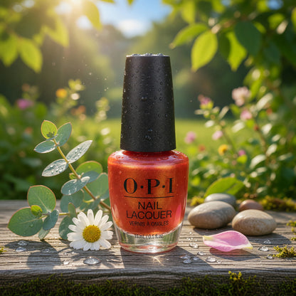 OPI Nail Lacquer by OPI, 0.5 oz Nail Polish - Liquid Fire - Liquid Fire