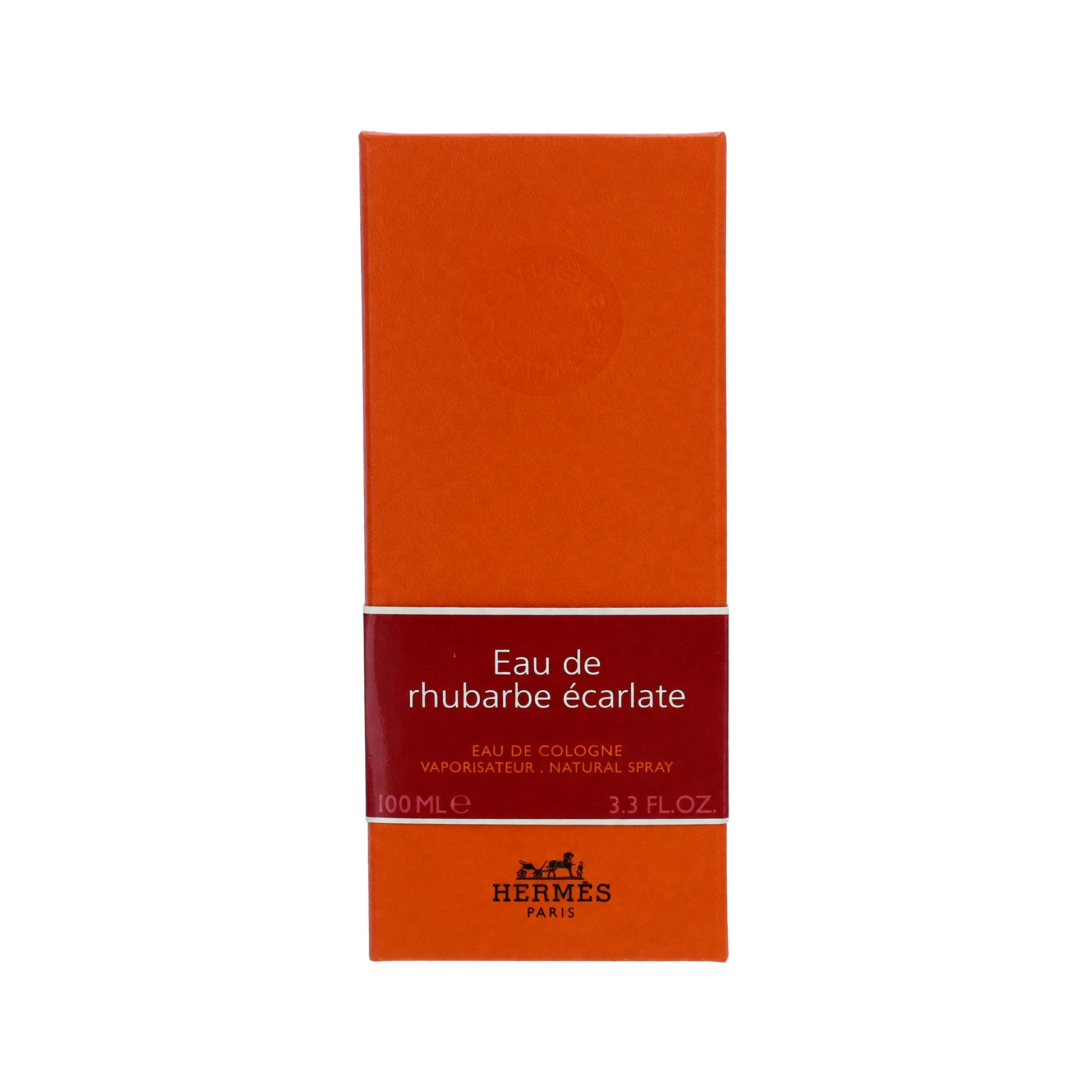 Eau de Rhubarbe Ecarlate by Hermes, 3.3oz Eau de Cologne Spray for Unisex