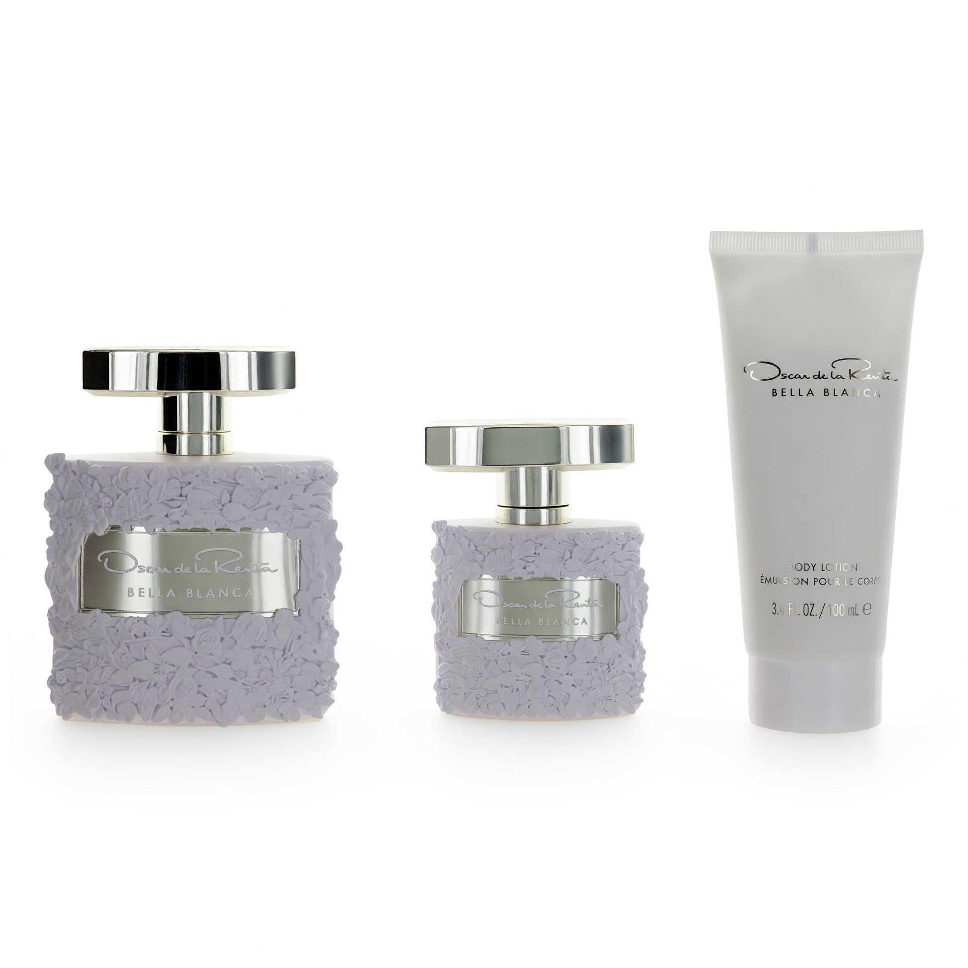 Bella Blanca by Oscar De La Renta, 3 Piece Gift Set for Women