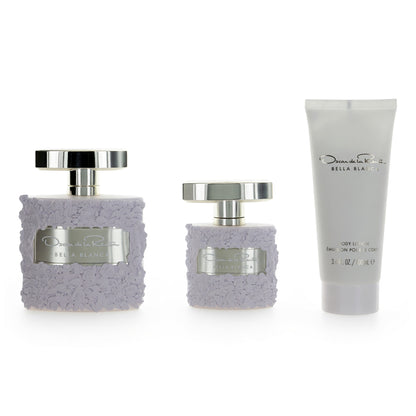 Bella Blanca by Oscar De La Renta, 3 Piece Gift Set for Women