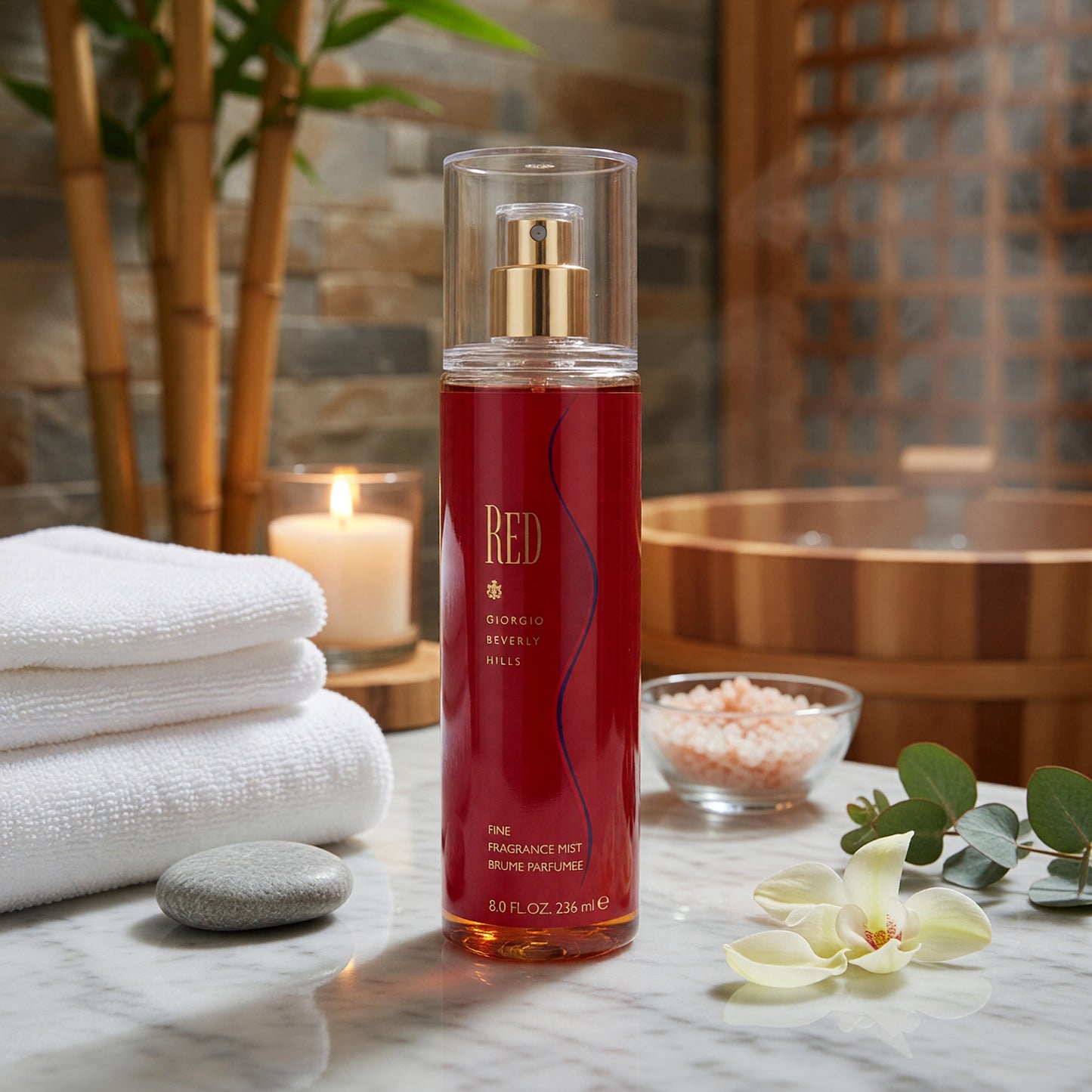 Red by Beverly Hills, 8 oz Fine Fragrance Mist for Women