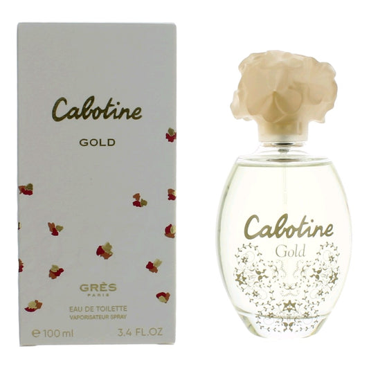 Cabotine Gold by Parfums Gres, 3.4 oz EDT Spray for Women