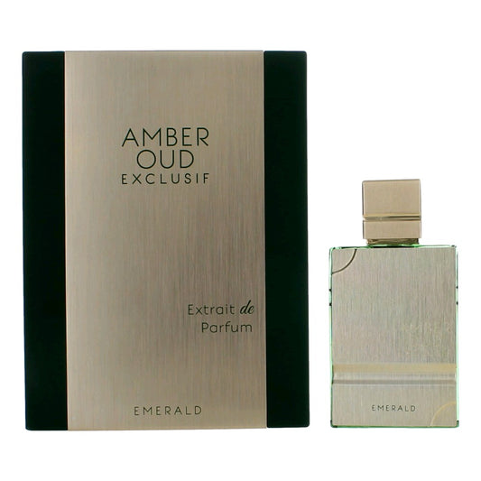 Amber Oud Exclusif Emerald, 2oz Extrait De Parfum Spray for Unisex