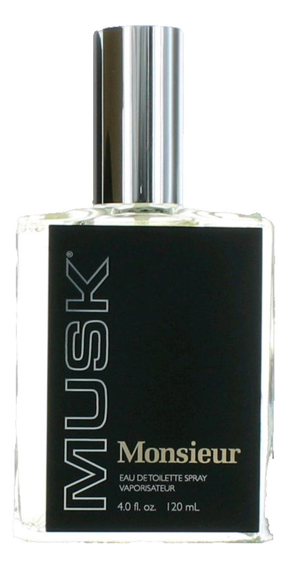 Monsieur Musk by Dana, 4 oz EDT Spray for Men
