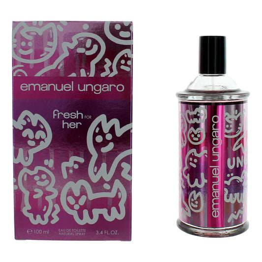 Fresh for Her by Emanuel Ungaro, 3.4 oz EDT Spray for Women