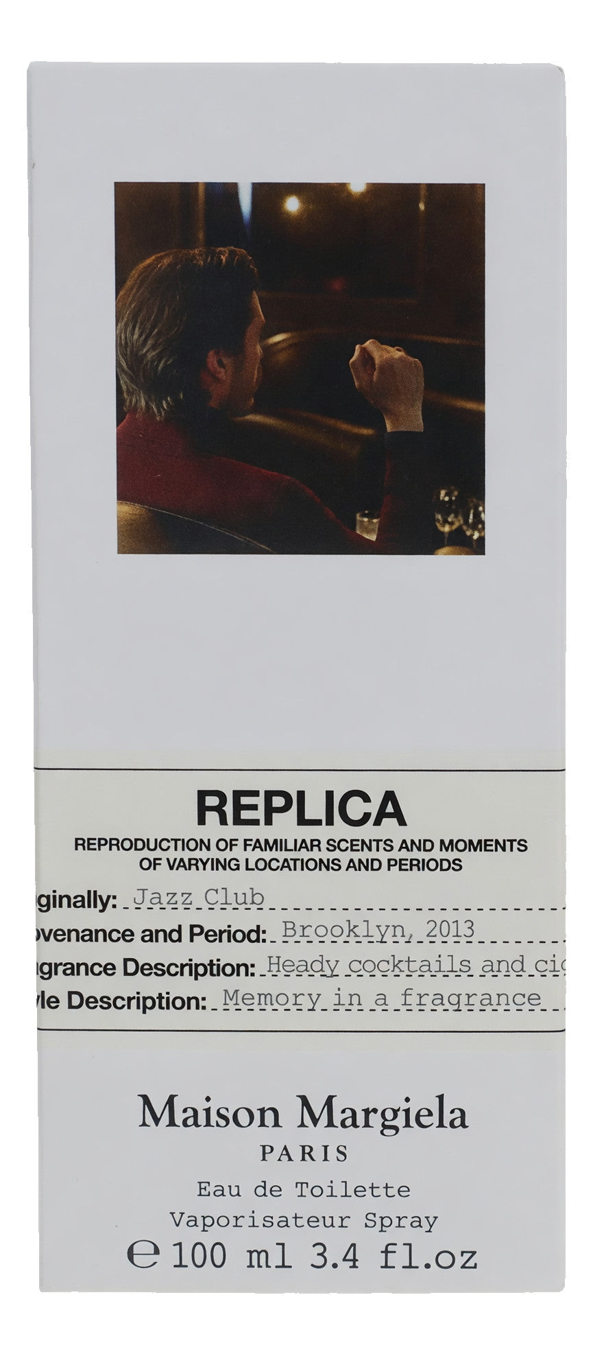 Replica Jazz Club by Maison Margiela, 3.4 oz EDT Spray for Unisex