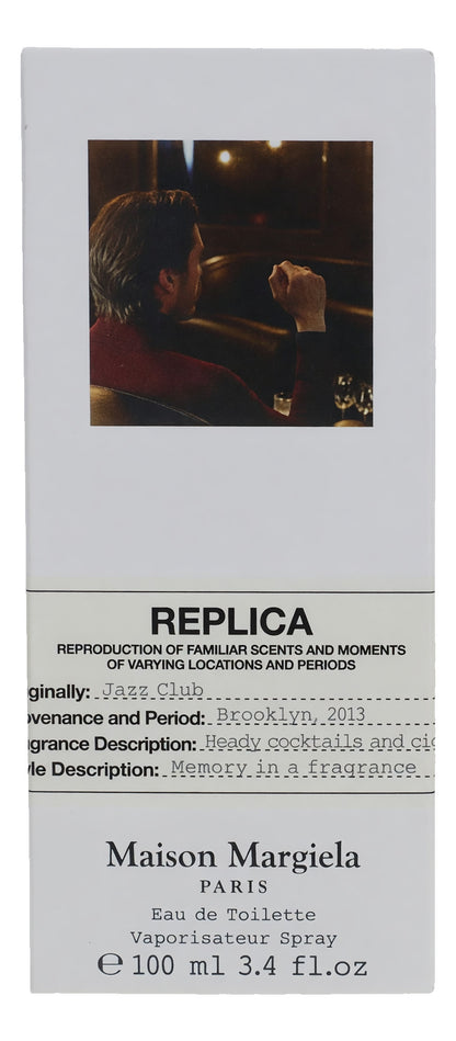 Replica Jazz Club by Maison Margiela, 3.4 oz EDT Spray for Unisex