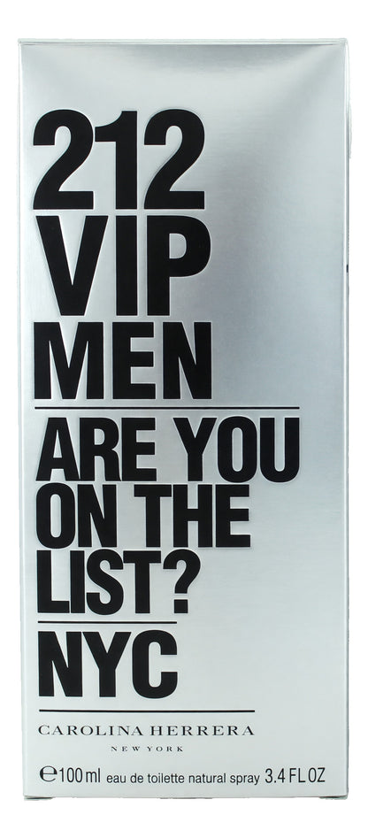212 VIP by Carolina Herrera, 3.4 oz EDT Spray for Men