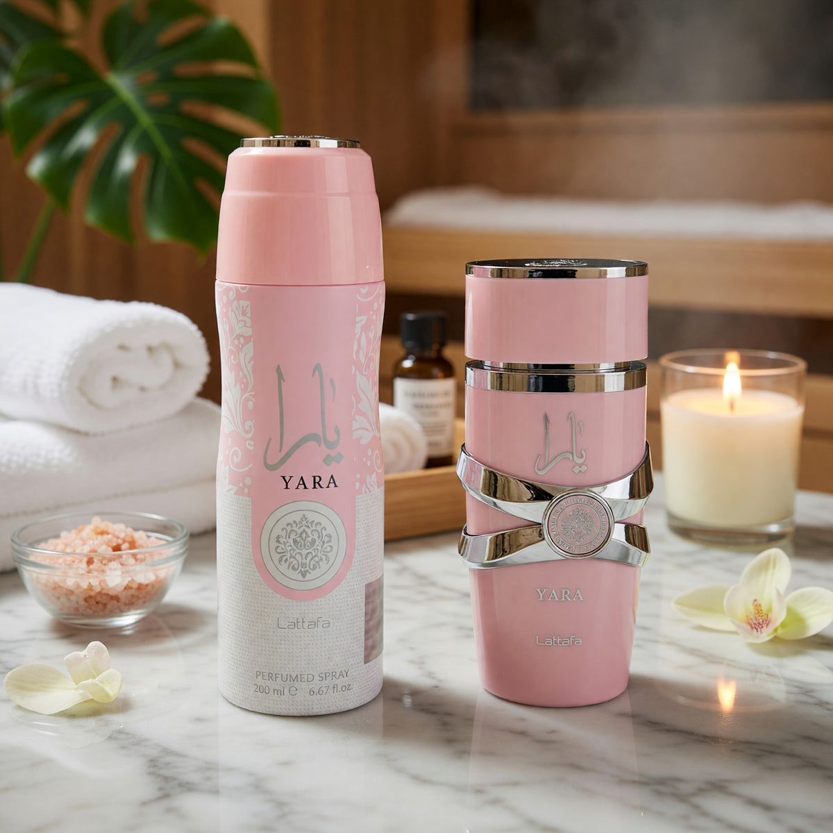 Yara by Lattafa, 2 Piece Gift Set for Women