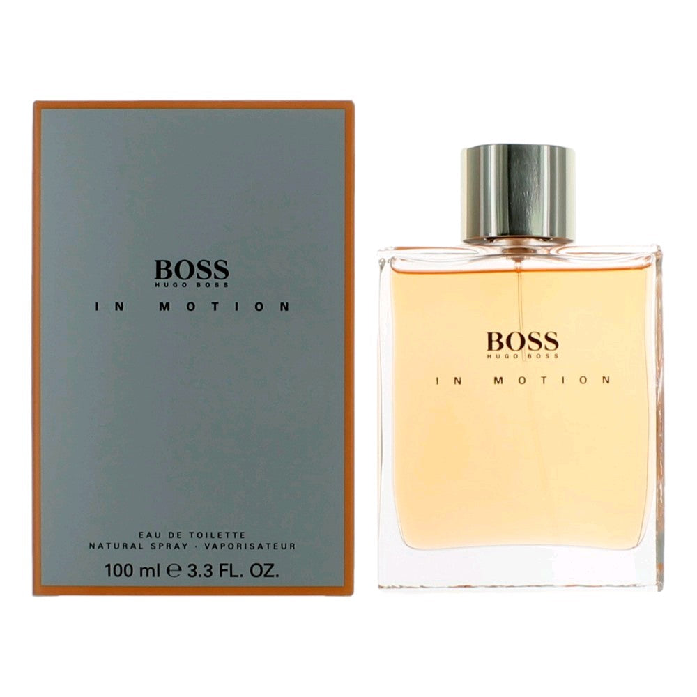 Boss in Motion by Hugo Boss, 3.3 oz EDT Spray for Men