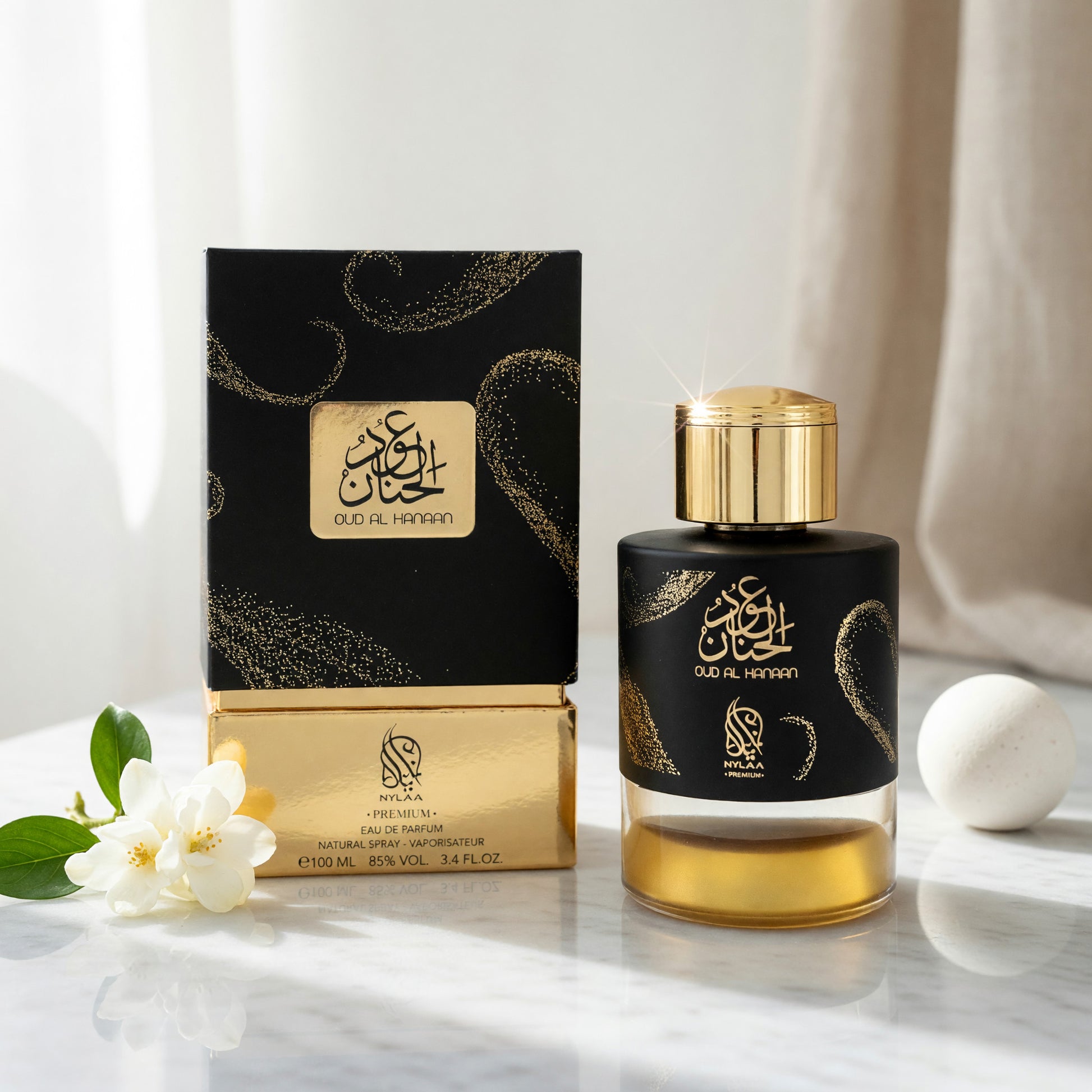 Oud Al Hanaan by Nylaa, 3.4 oz EDP Spray for Unisex