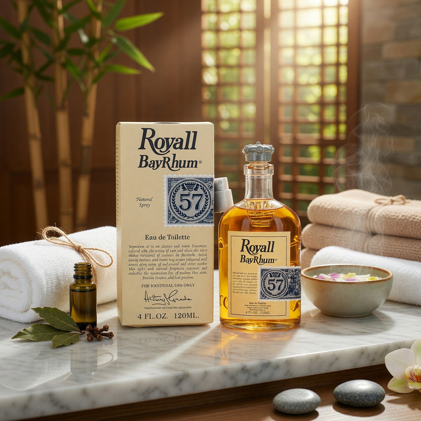 Royall BayRhum 57 by Royall Fragrances, 4 oz EDT Spray for Men