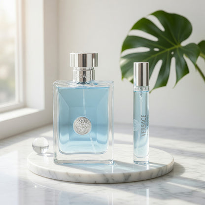 Versace Pour Homme by Versace, 3 Piece Set for Men