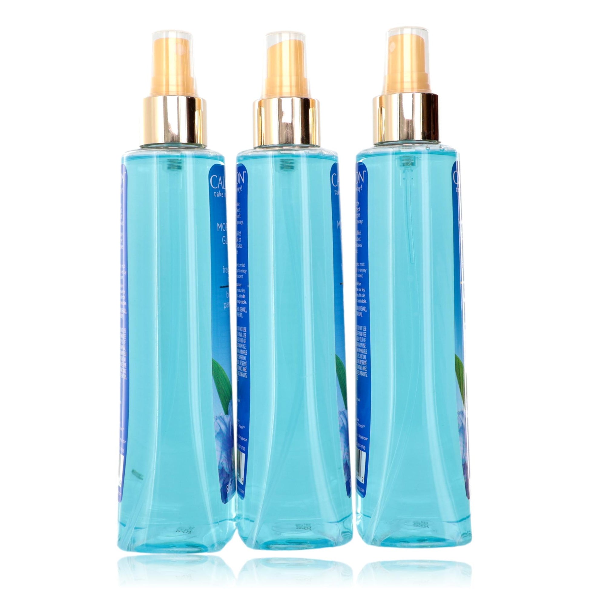 Calgon Morning Glory by Calgon, 3 Pack 8 oz Fragrance Mist for Women