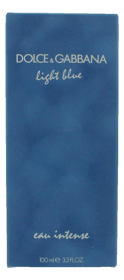 Light Blue Eau Intense by Dolce & Gabbana, 3.3 oz EDP Spray for Women