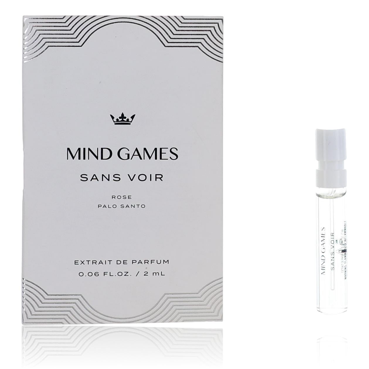 Sans Voir by Mind Games, 0.06 oz Extrait de Parfum for Unisex Sample 
