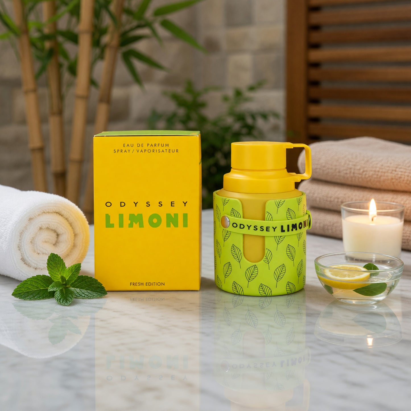 Odyssey Limoni Fresh by Armaf, 2.0 oz EDP Spray for Unisex