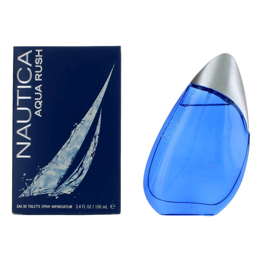 Nautica Aqua Rush by Nautica, 3.4 oz EDT Spray for Men