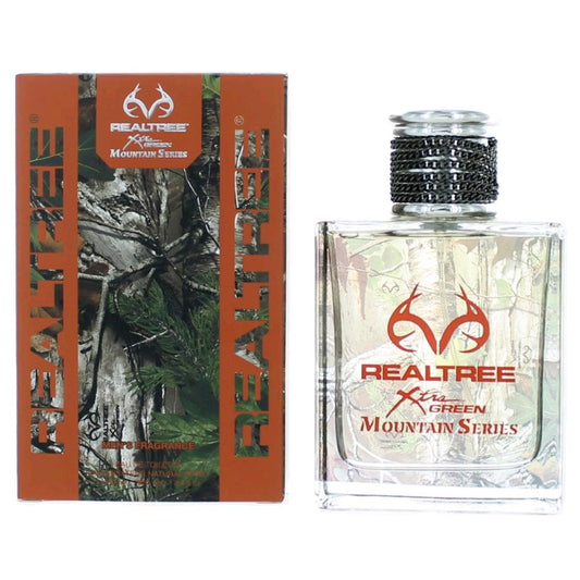 Realtree Mountain Series by Realtree, 3.4 oz EDT Spray for Men