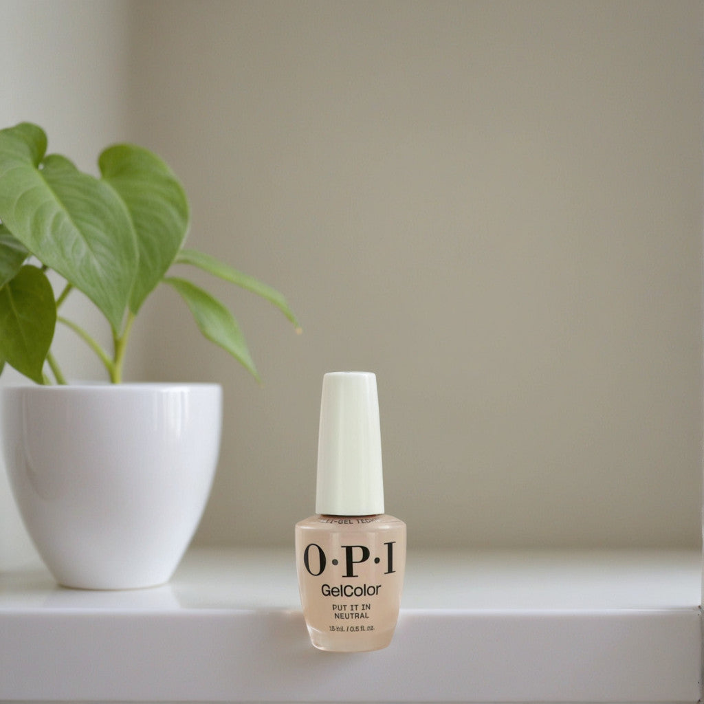 OPI Gel Nail Polish by OPI, 0.5 oz Gel Color - Put It In Neutral - Put It In Neutral