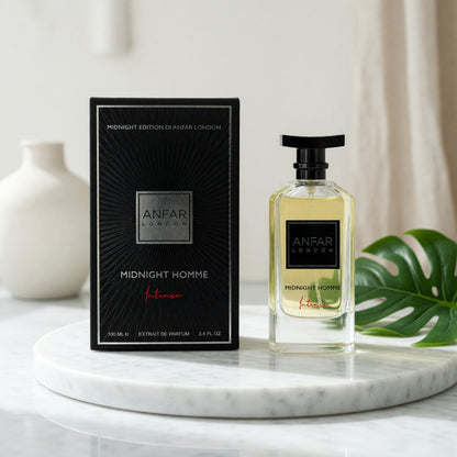 London Midnight Intense by Anfar, 3.4oz Extrait de Parfum Spray men