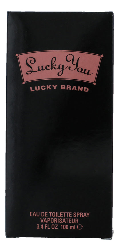 Lucky You by Lucky Brand, 3.4 oz EDT Spray for Women