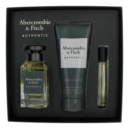 Authentic by Abercrombie & Fitch, 3 Piece GIft Set for Men