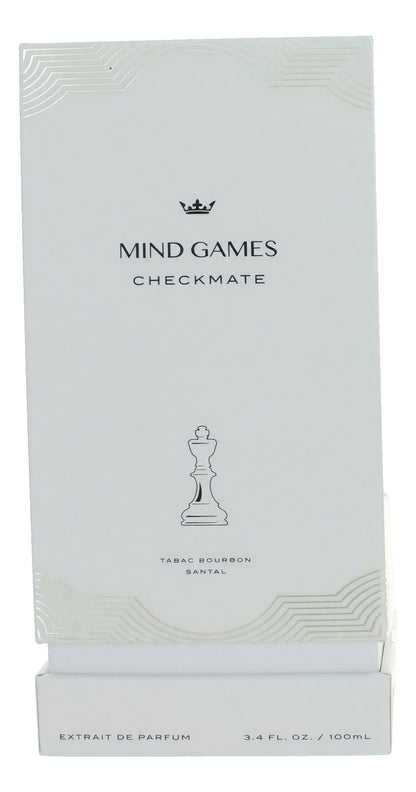 Checkmate Silver King  by Mind Games, 3.4oz Extrait De Parfum for Unisex