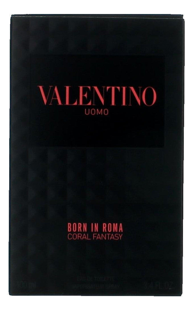 Valentino Uomo Born In Roma Coral Fantasy, 3.4oz Eau De Toilete Spray men