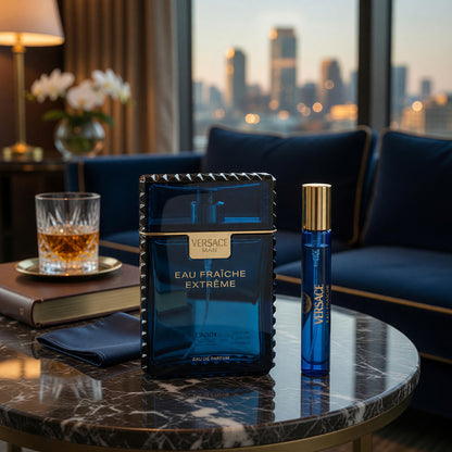 Versace Eau Fraîche Extreme by Versace , 3 Piece Gift Set for Men