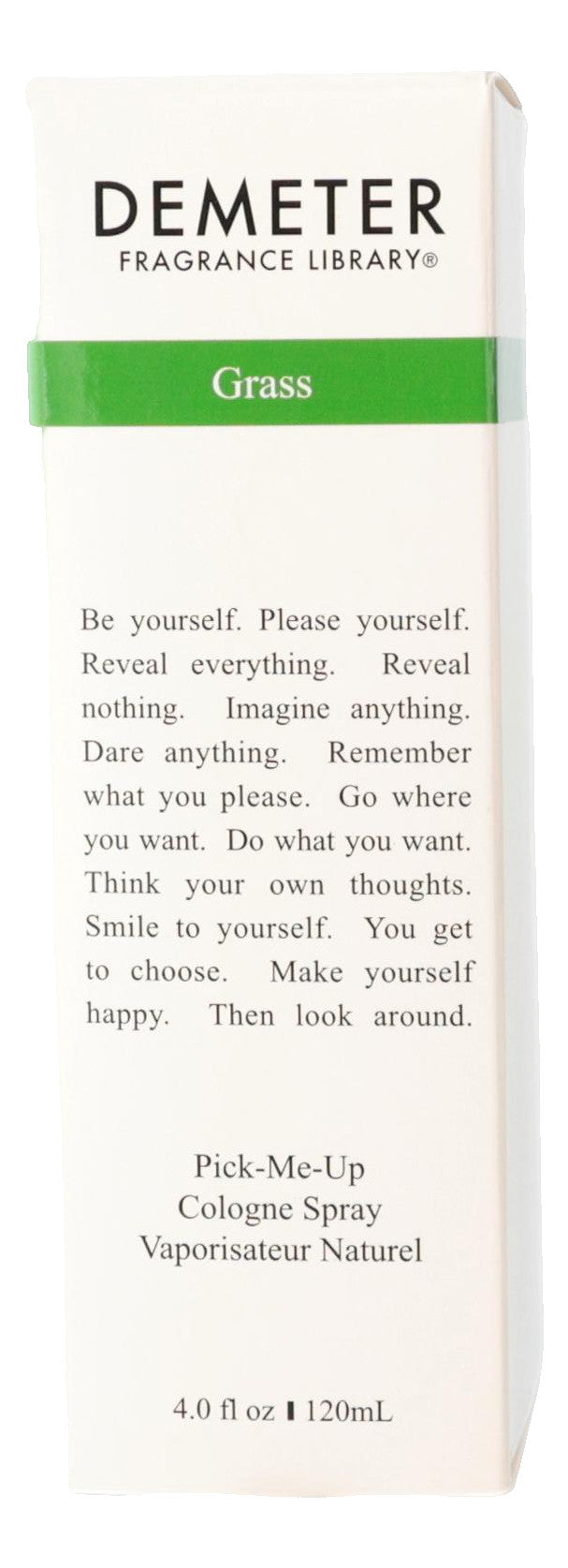 Grass by Demeter, 4 oz Cologne Spray for Unisex