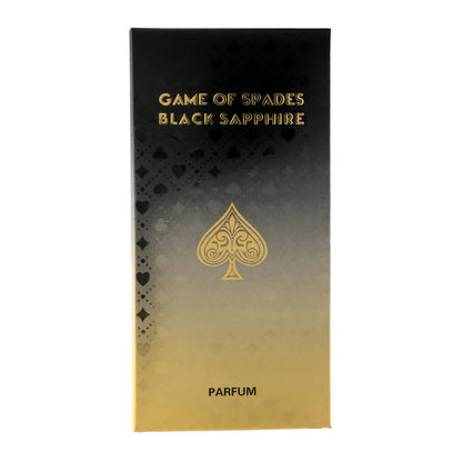 Game of Spades Black Sapphire by Jo Milano, 1 oz Parfum Spray Unisex
