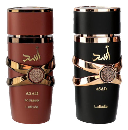 Asad Collection by Lattafa, 4 Piece Gift Set for Men 