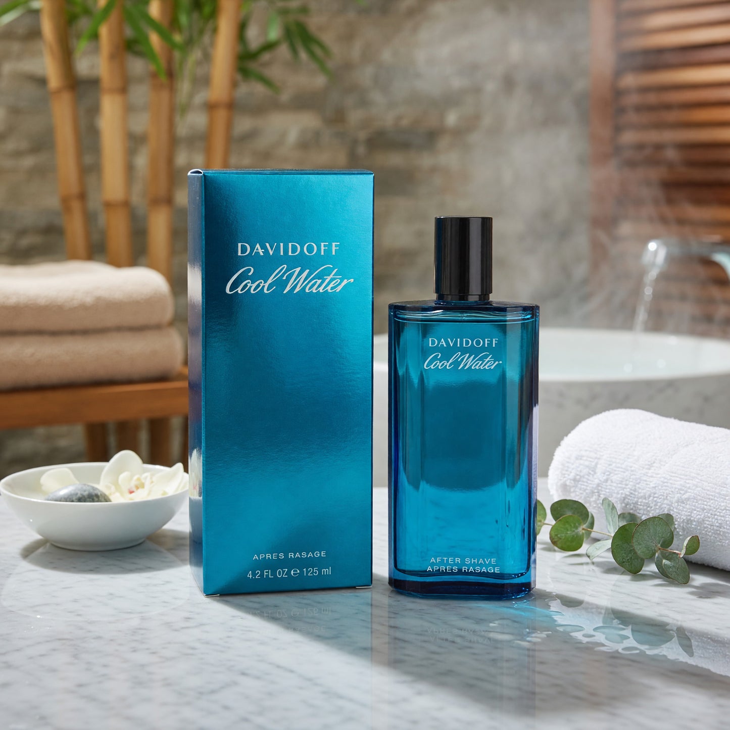 Cool Water by Davidoff, 4.2 oz After Shave Splash for Men