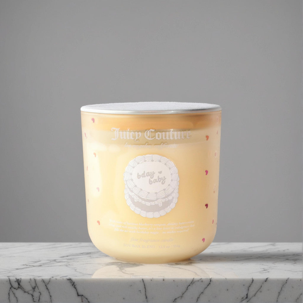 Juicy Couture 12.5 oz Fine Fragrance Candle - Bday Baby