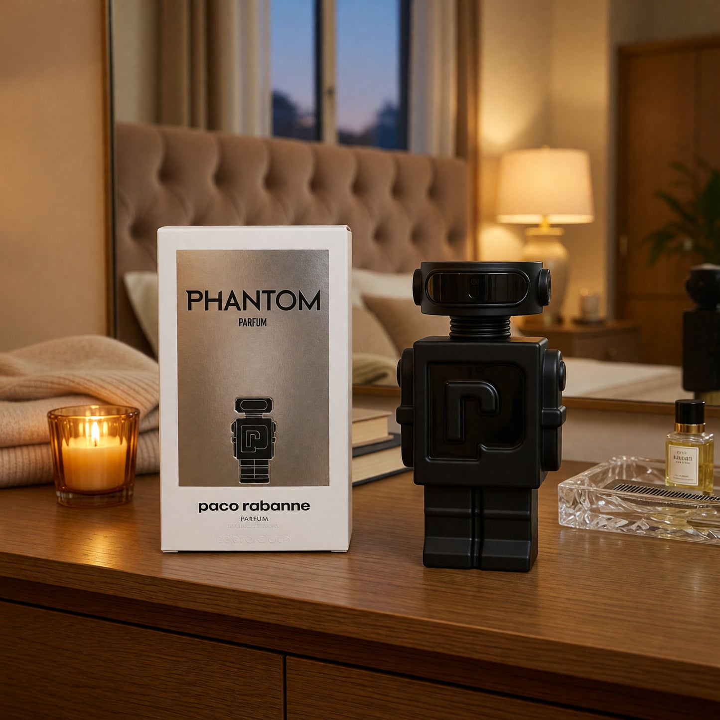 Phantom by Paco Rabanne, 3.4 oz Parfum Spray for Men