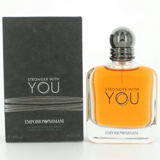 Stronger With You by Emporio Armani, 3.4 oz EDT Spray for Men