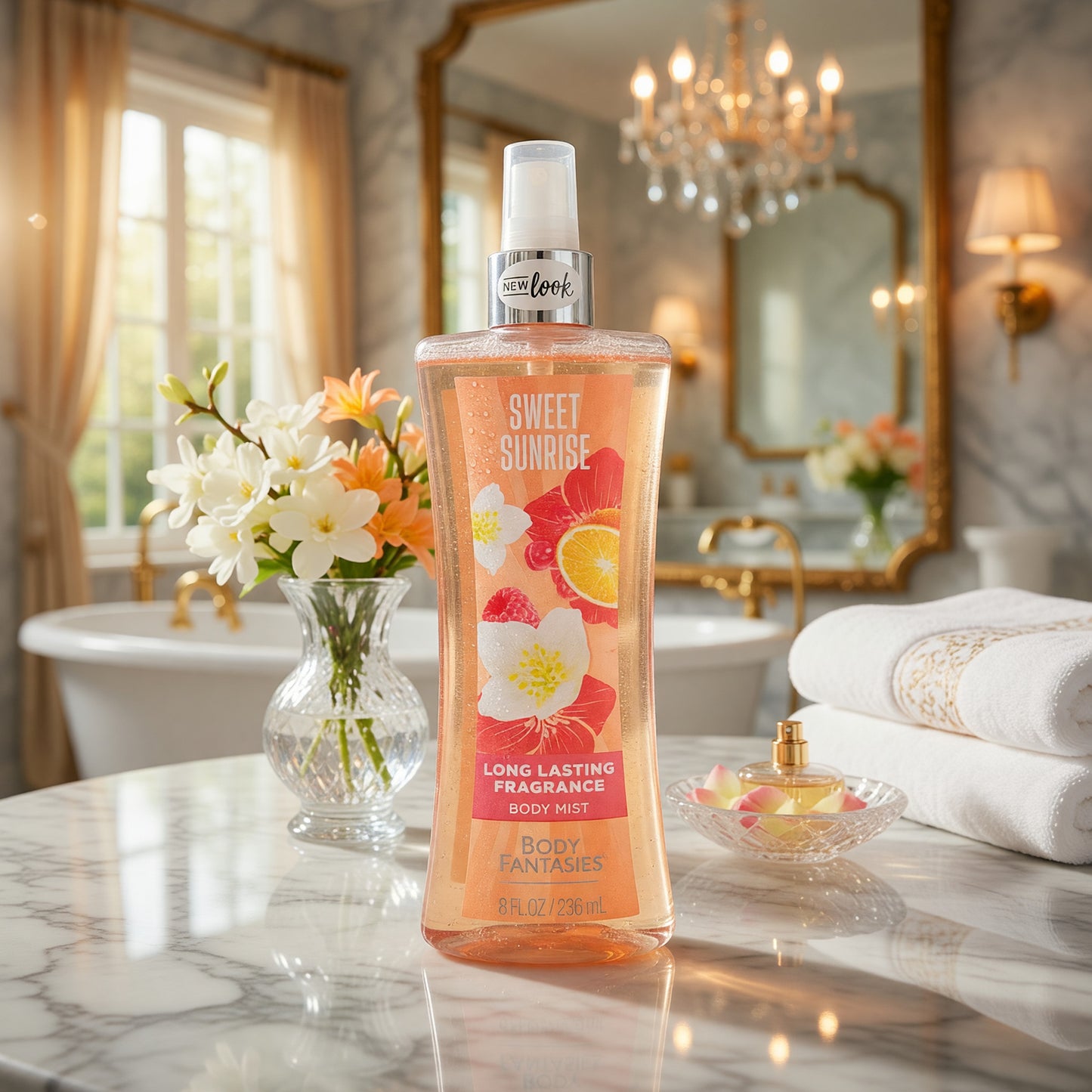 Sweet Sunrise Fantasy by Body Fantasies, 8oz Fragrance Body Spray women