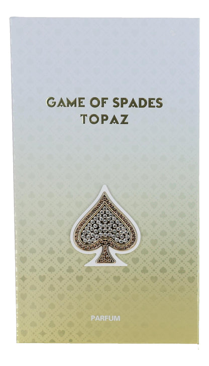 Game of Spades Topaz by Jo Milano, 3 oz Parfum Spray for Unisex