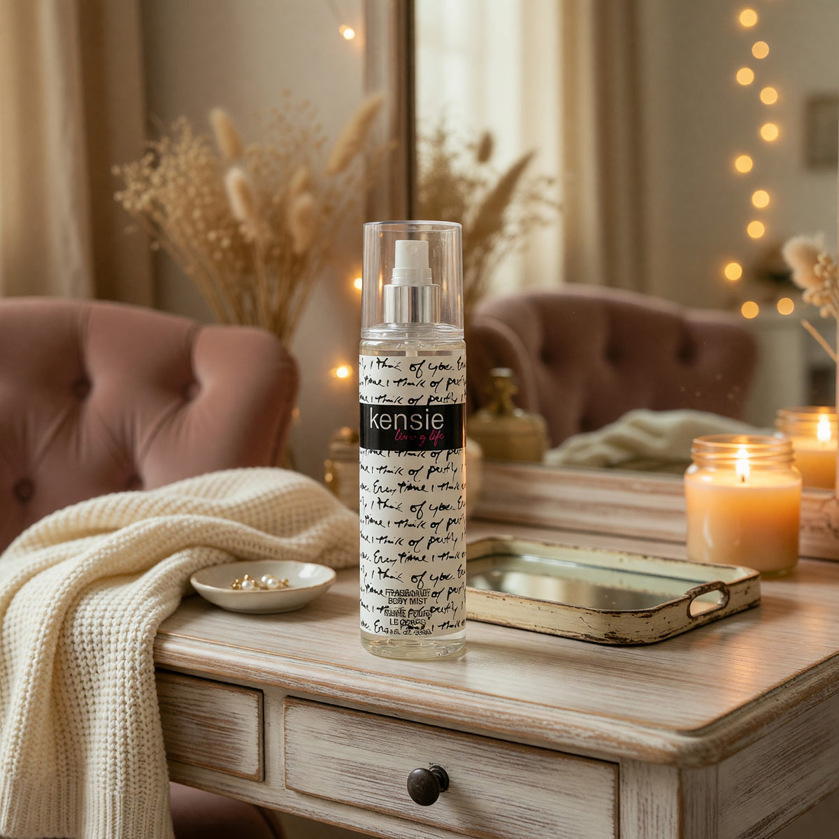Kensie Loving Life by Kensie, 8 oz Body Mist for Women