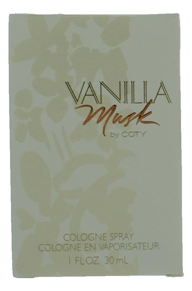 Vanilla Musk by Coty, 1 oz Cologne Spray for Women