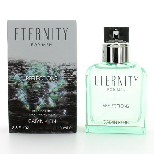 Eternity Reflections by Calvin Klein, 3.3 oz EDT Spray for Men