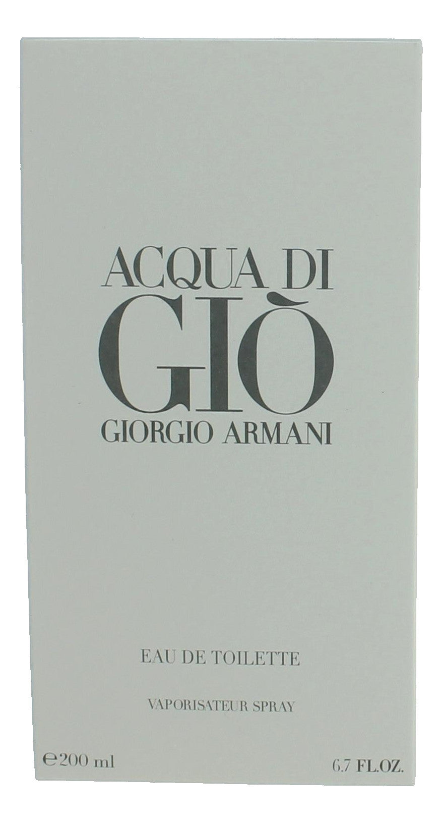 Acqua Di Gio by Giorgio Armani, 6.7 oz EDT Spray for Men