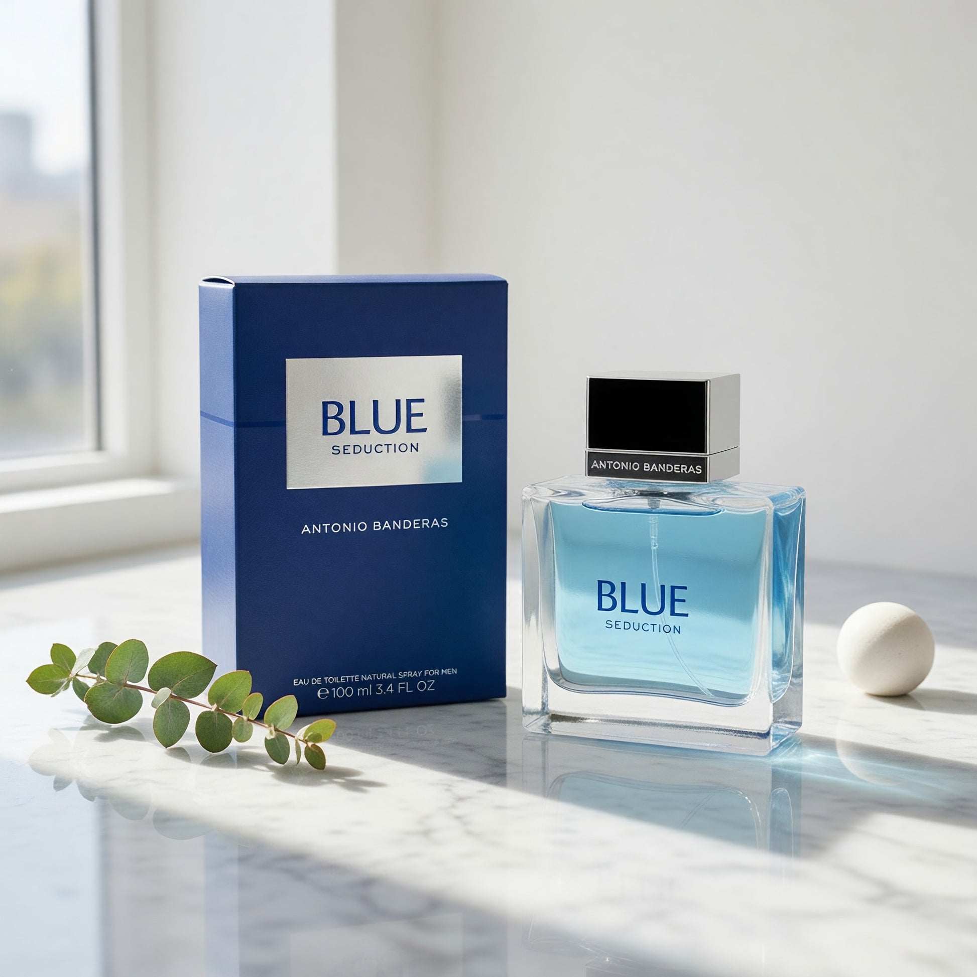 Blue Seduction by Antonio Banderas, 3.4 oz EDT Spray for Men