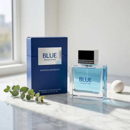 Blue Seduction by Antonio Banderas, 3.4 oz EDT Spray for Men